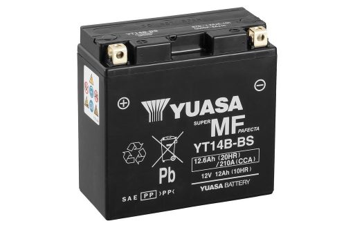 YT14B_12V 12Ah BAL + _MOTOR AKKUMULÁTOR