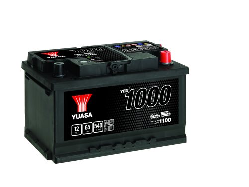 YUASA YBX1100 12V 65Ah 540A, Ca-Ca technológiás indító akkumulátor